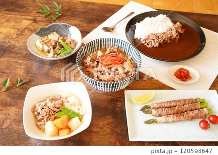 国産豚肉切り落とし 120598647