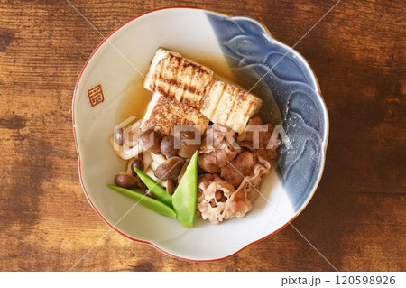 国産豚切り落とし　肉豆腐 120598926