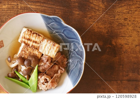 国産豚切り落とし　肉豆腐 120598928