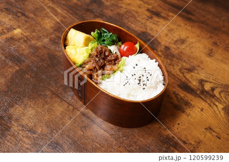 豚肉弁当　豚肉切り落とし	 120599239