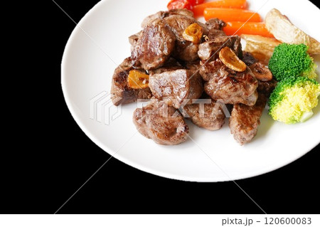 牛肉ヘレ　サイコロステーキ	 120600083