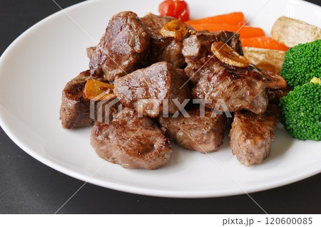 牛肉ヘレ サイコロステーキ 牛肉ヘレ サイコロステーキ 120600085