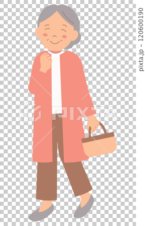 高級女性外出時尚 120600190