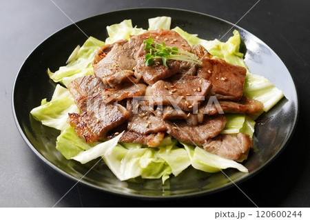 黒毛和牛カルビ　切落し　焼肉　国産牛　キャベツ	 120600244