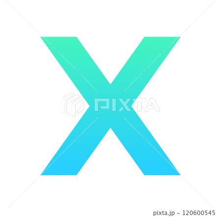 緑色のグラデーション|Xアイコン 緑色のグラデーション|Xアイコン 120600545