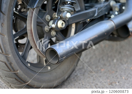 バイクのマフラー　イメージ 120600873
