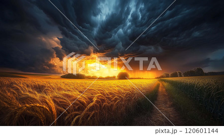 Witness the Sky's Turbulent Beauty Right Before a Storm Breaks Witness the Sky's Turbulent Beauty Right Before a Storm Breaks 120601144