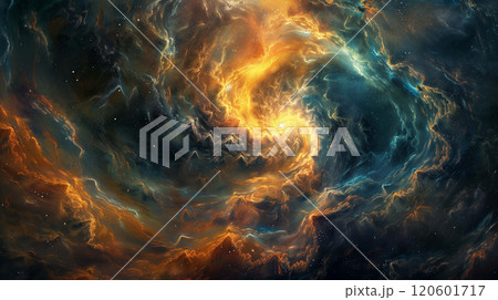 Beyond the familiar, the unknown realm unfolds with infinite pathways 120601717