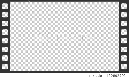 シンプルなフィルムのフレーム素材 120602902