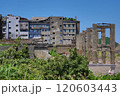 端島（軍艦島）：小中学校跡とベルトコンベア跡 120603443