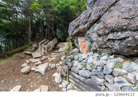 二荒山神社 中宮祠と男体山 120604213