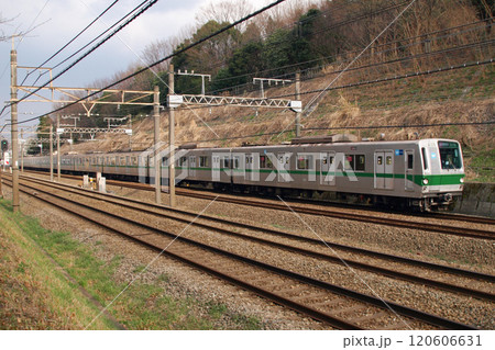 東京メトロ6000系一枚下降窓車 千代田線 小田急線乗り入れ 京王線並走区間 東京メトロ6000系一枚下降窓車 千代田線 小田急線乗り入れ 京王線並走区間 120606631