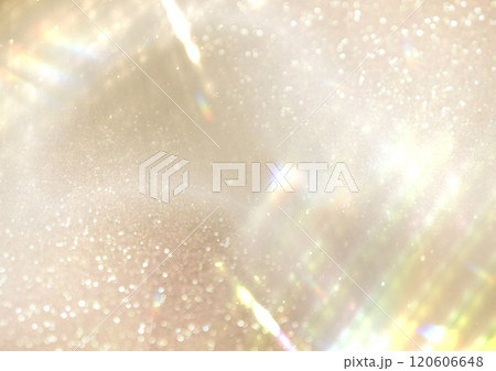 キラキラした金色のスペクトル背景 キラキラした金色のスペクトル背景 120606648