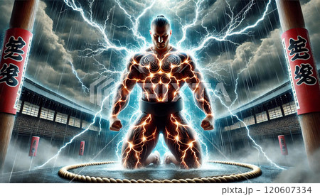 雷を纏う力士 120607334