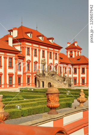 Beautiful Troja castle in Czech republic Beautiful Troja castle in Czech republic 120607642