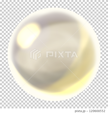 イエロー系の乳白色の丸い宝石 イエロー系の乳白色の丸い宝石 120608552
