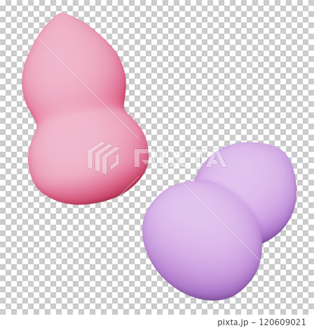 makeup powder puff 3D graphic makeup powder puff 3D graphic 120609021