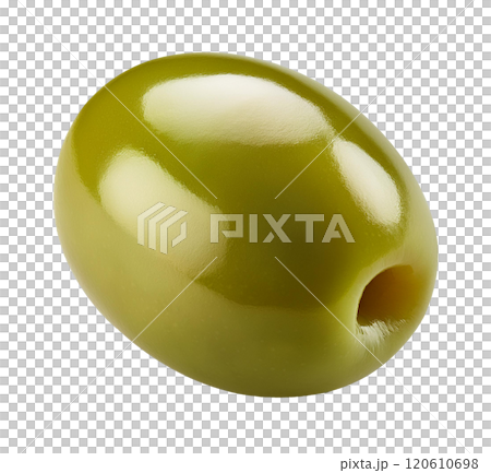 Vibrant Green Olive Close Up 120610698