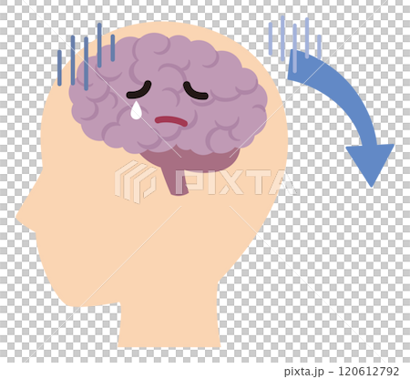 Brain stress fatigue Brain stress fatigue 120612792