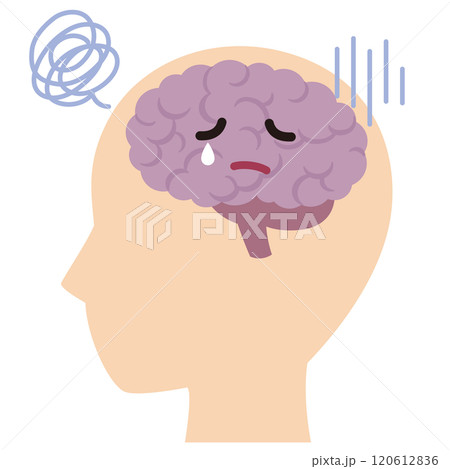 脳のストレス　疲労 120612836