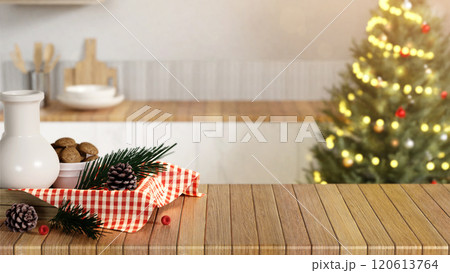 Holiday Baking with Milk, Cookies, and Christmas Glow 3D Render. Holiday Baking with Milk, Cookies, and Christmas Glow 3D Render. 120613764