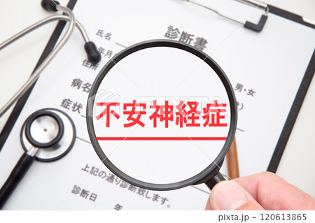 不安神経症（全般性不安障害） 120613865