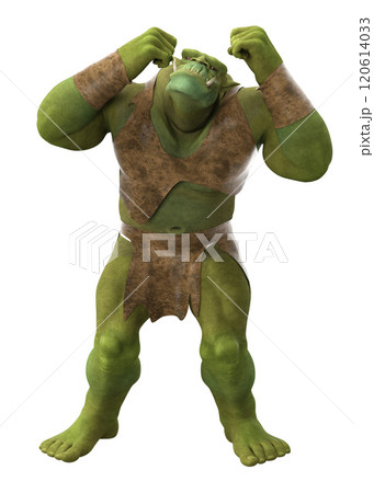 3D Fantastic green ogre 3D Fantastic green ogre 120614033