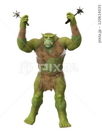 3D Fantastic green ogre 3D Fantastic green ogre 120614035