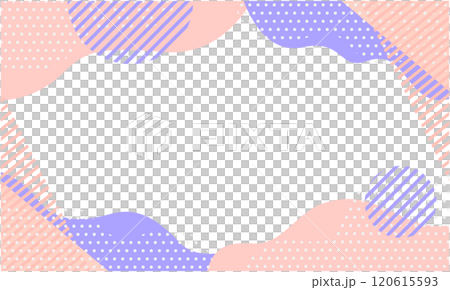 ポップな幾何学模様の背景素材 13 ピンク ベージュ 紫 ポップな幾何学模様の背景素材 13 ピンク ベージュ 紫 120615593