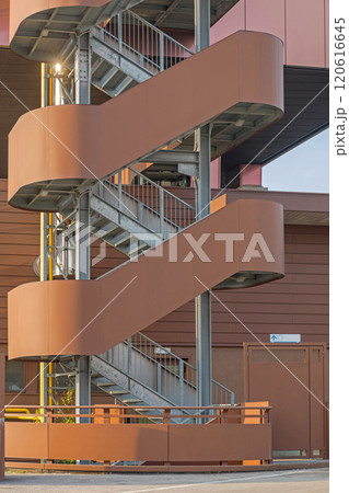 Fire Escape Stairway Structure Fire Escape Stairway Structure 120616645