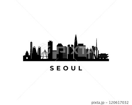 Vector Seoul skyline Vector Seoul skyline 120617032