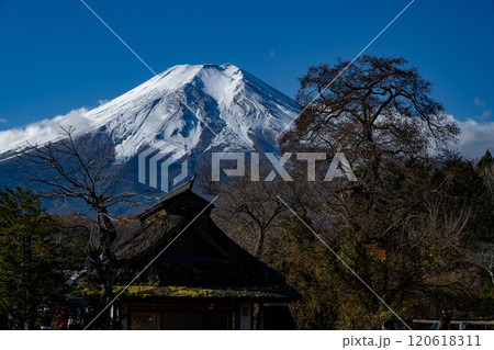 冬の河口湖・山中湖 120618311