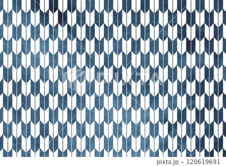 水彩の和柄　矢絣柄 120619691