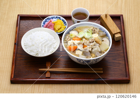 豚汁定食 豚汁定食 120620146