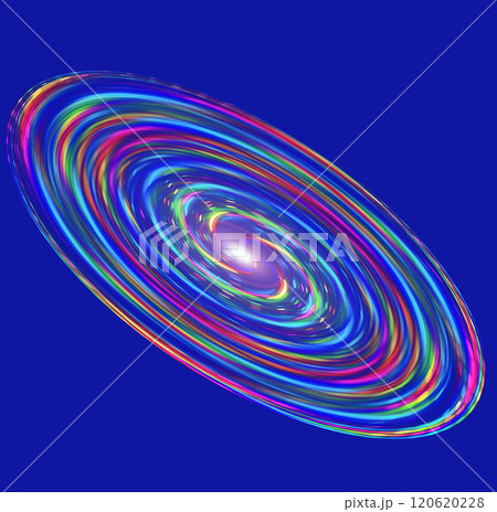 Colorful light wheel texture, moving circles for a pretty background. 120620228
