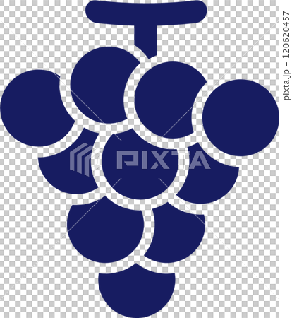 ぶどうアイコン 120620457