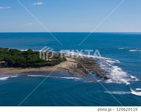 Rocky ocean coast beach 120620519