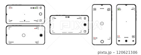 Camera interface with viewfinder, zoom, and video options. Camera interface with viewfinder, zoom, and video options. 120621386
