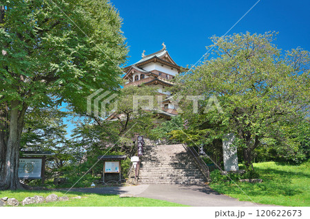 【高島城】 長野県諏訪市高島 120622673