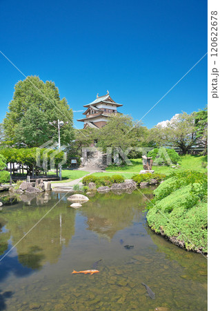 【高島城】 長野県諏訪市高島 120622678