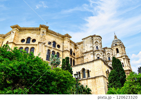 Views of the Santa Iglesia Basilica de la Encarnacion, or Cathedral of Malaga, Andalusia, Spain Views of the Santa Iglesia Basilica de la Encarnacion, or Cathedral of Malaga, Andalusia, Spain 120623320