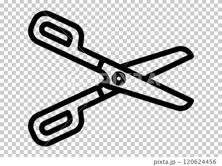 Open scissors icon Open scissors icon 120624456