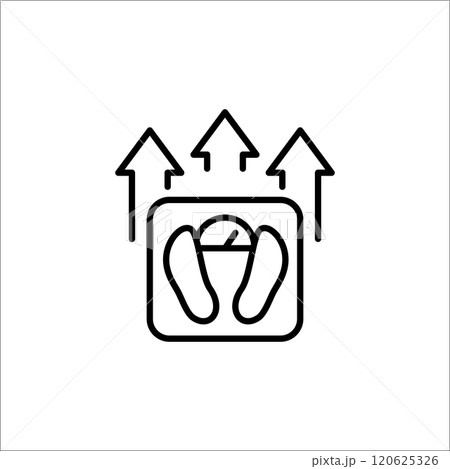 Weight Scale icon Weight Scale icon 120625326
