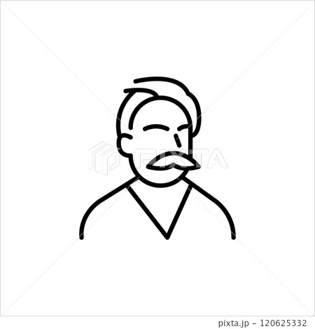 German scientist icon 120625332