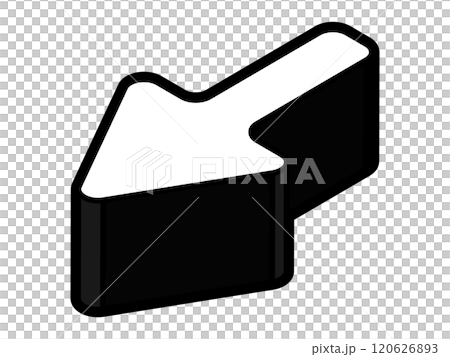 箭頭插畫素材 120626893