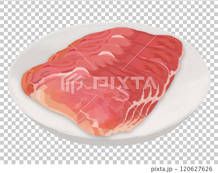 生ハム（7枚）皿付き 120627626