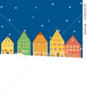 ローテンブルク　rothenburg ob der tauber　ドイツ　germany　雪風景　夜 120628155