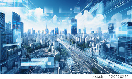 都心の高層オフィス群イメージ02 都心の高層オフィス群イメージ02 120628252