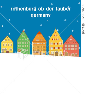 ローテンブルク rothenburg ob der tauber ドイツ germany 雪風景 ローテンブルク rothenburg ob der tauber ドイツ germany 雪風景 120628299