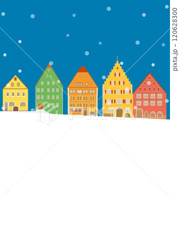 ローテンブルク　rothenburg ob der tauber　ドイツ　germany　雪風景 120628300